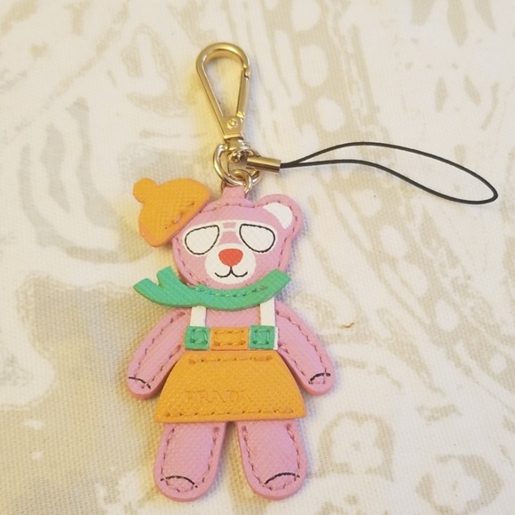 prada bear keychain